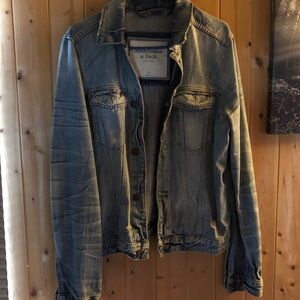 Abercrombie & Fitch Faded Blue Denim Jacket